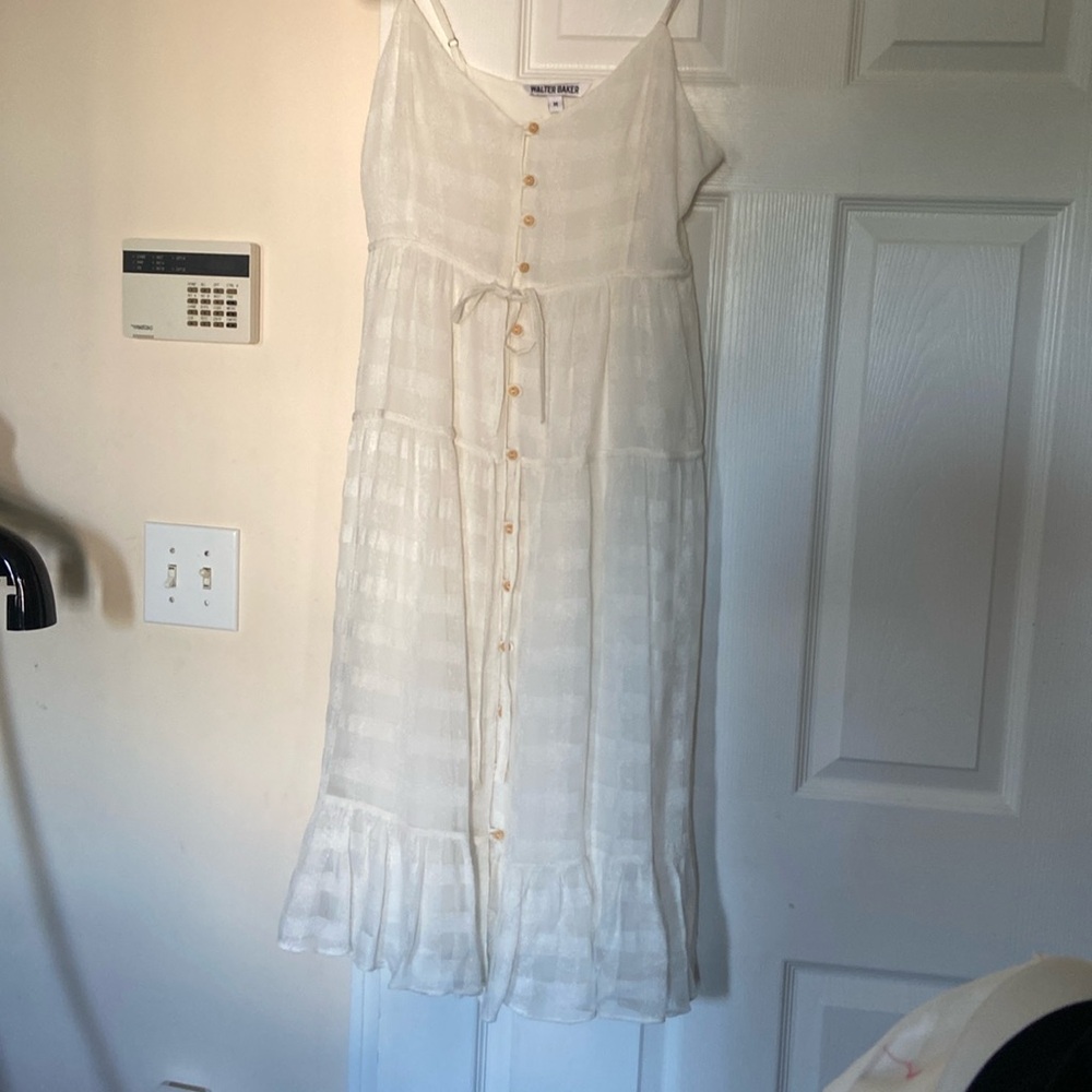 White summer dress
